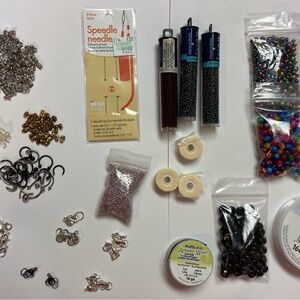 Miscellaneous jewelry making supplies
